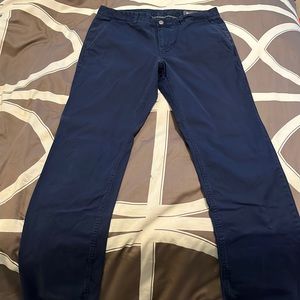 Bonobos Chinos, Navy, Straight Fit, 36/36